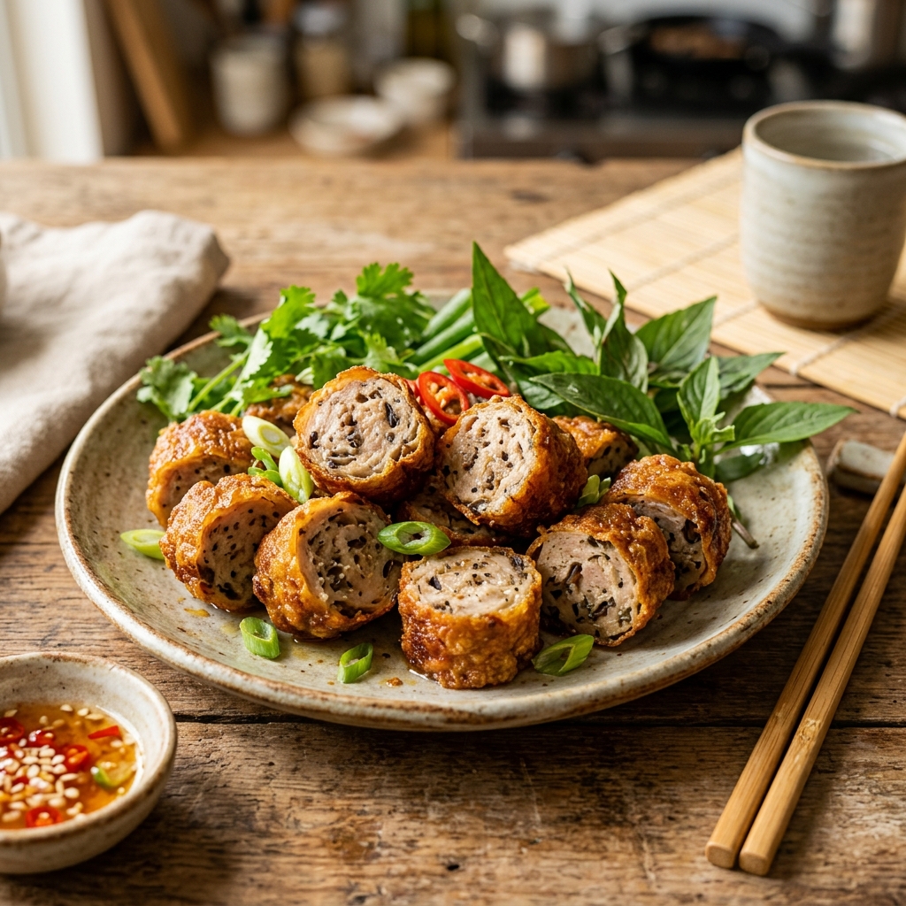 Chả chiên giòn